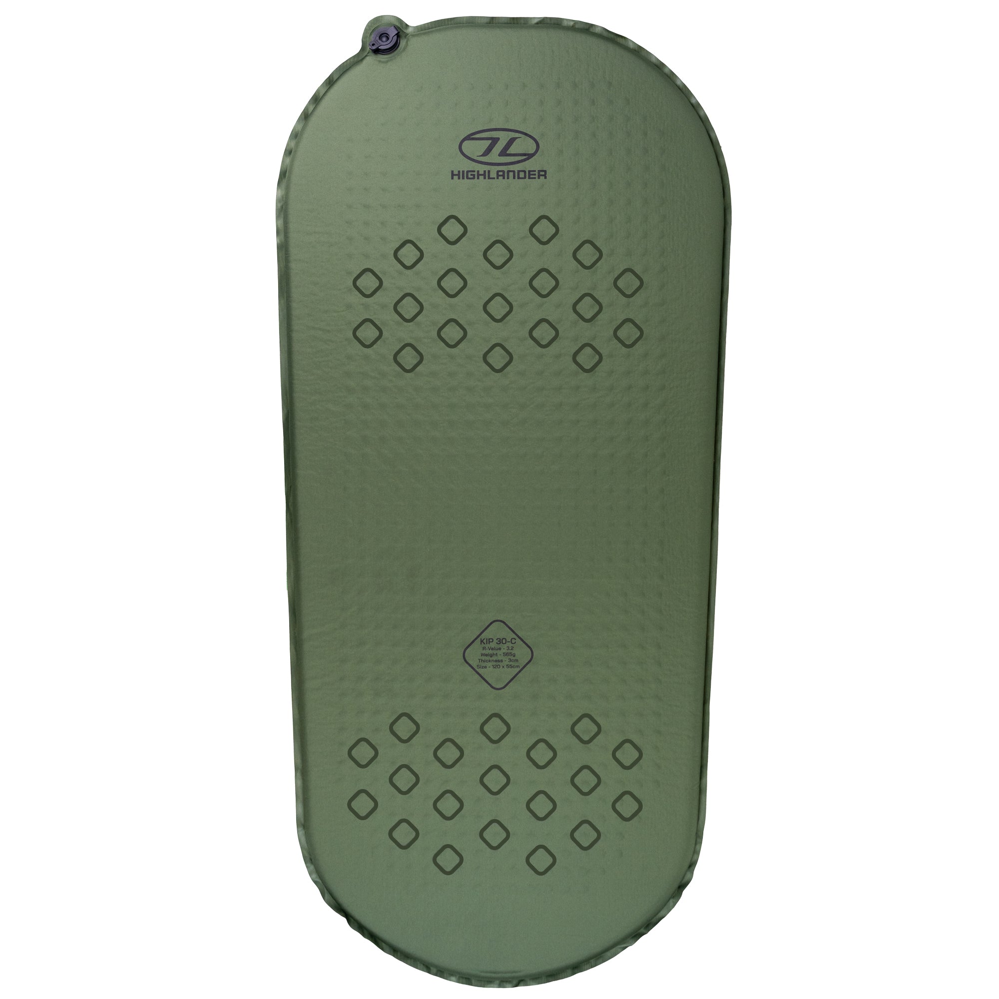 Highlander Kip Mat Compact 30mm matelas autogonflant bleu