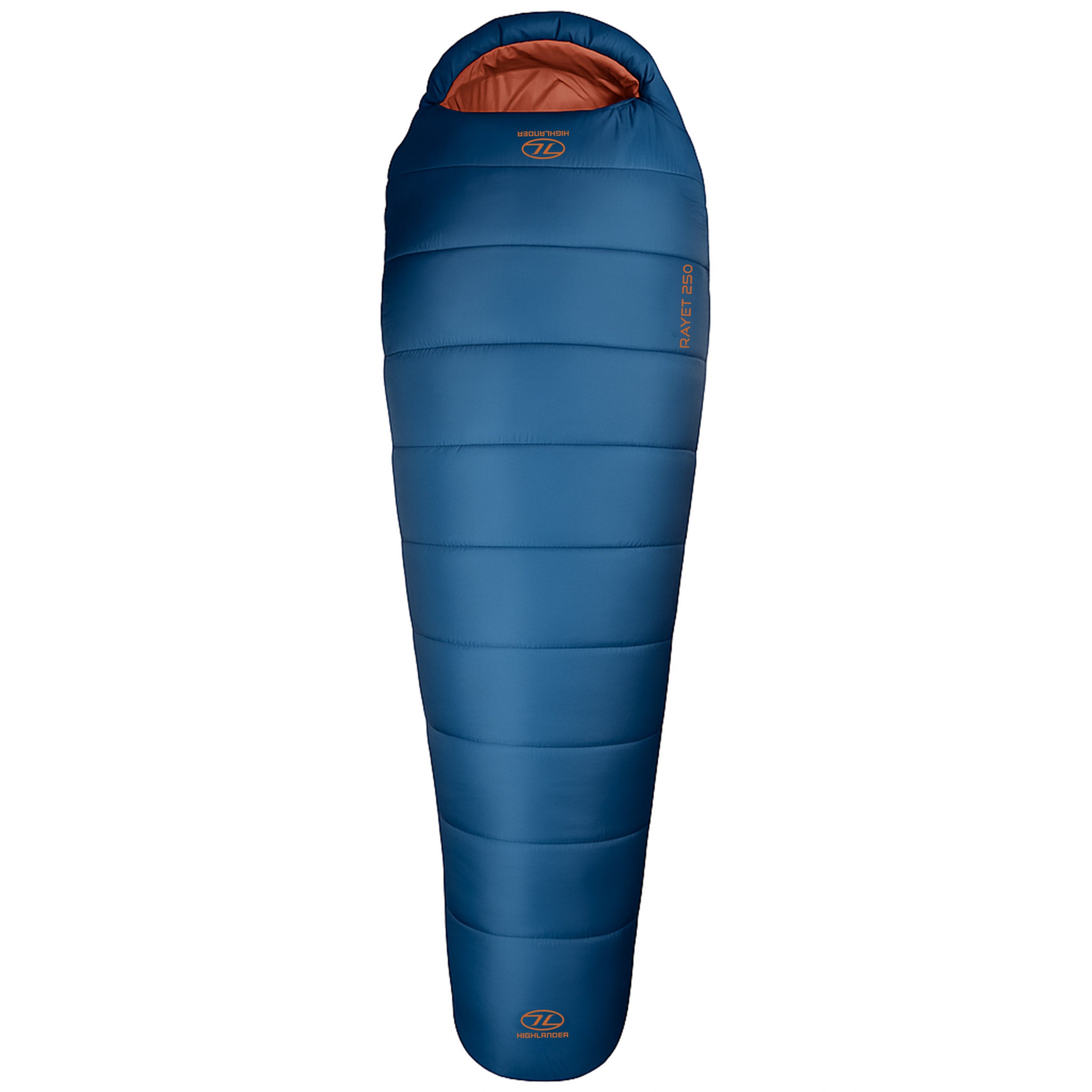 Highlander Rayet 250 sac couchage momie bleu 2 saisons