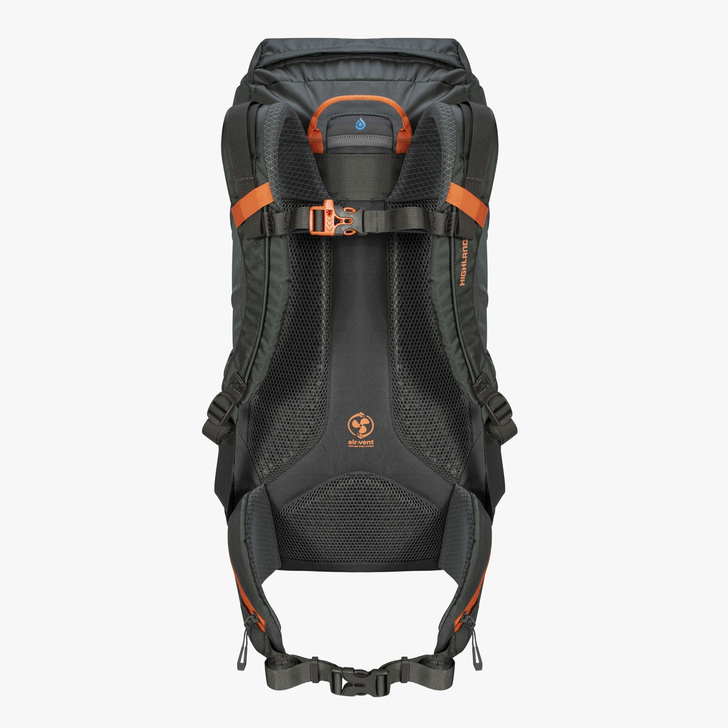 Highlander Ivar 40L sac à dos homme Steel Grey 40 litres