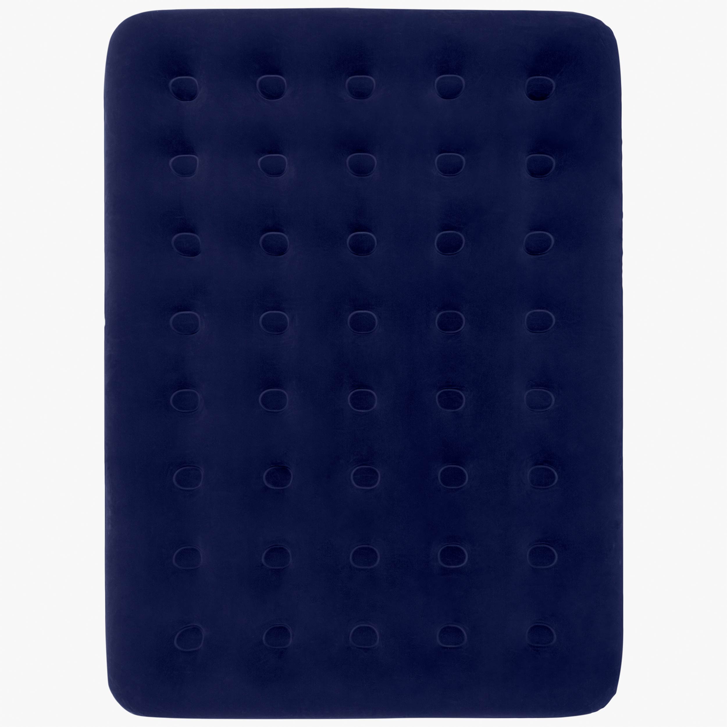HIGHLANDER Deluxe Matelas Gonflable Double 2 Places Bleu