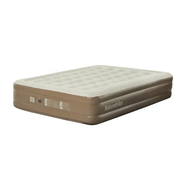 Naturehike Horizon Matelas Gonflable Double 38cm Vert Pompe