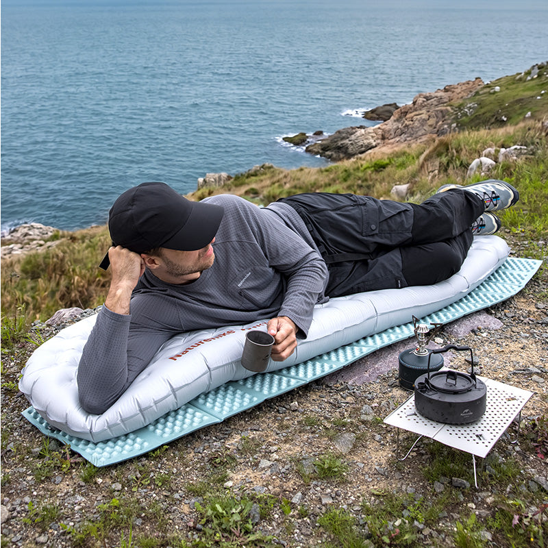 Naturehike Troues R2.0 tapis mousse pliable bleu 420 g été