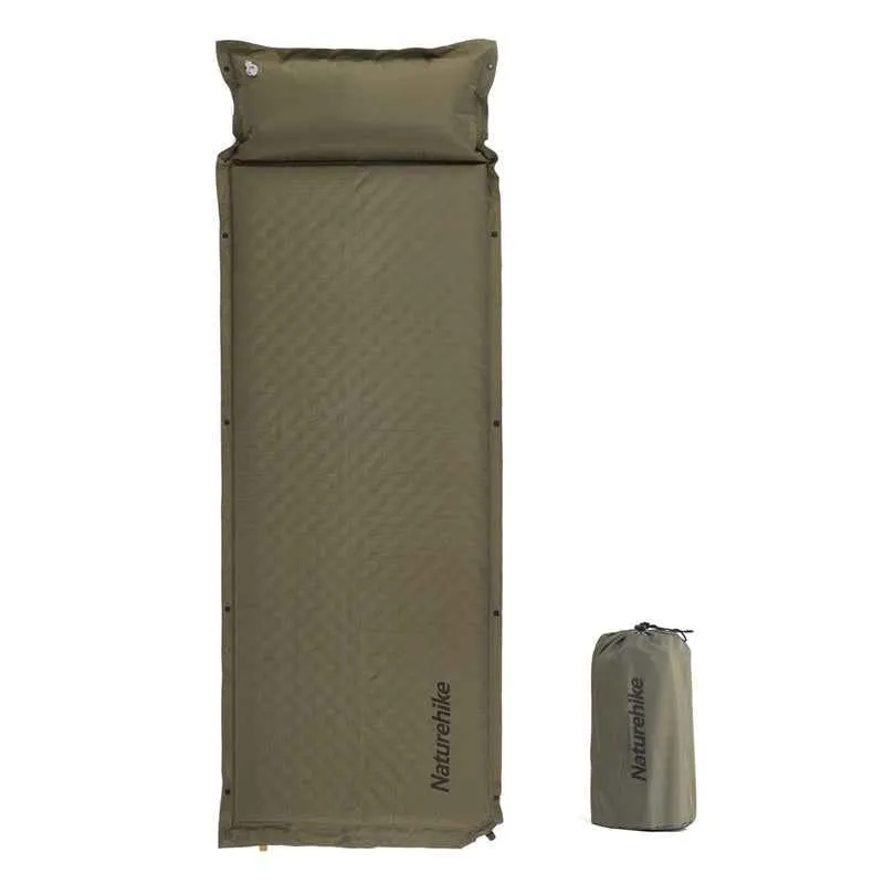 Naturehike D01 matelas autogonflant vert simple 3 cm