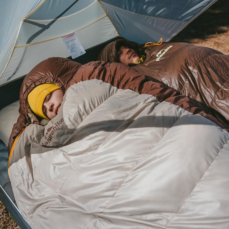 Naturehike Snowbird SP1000 sac momie duvet beige L -10°C