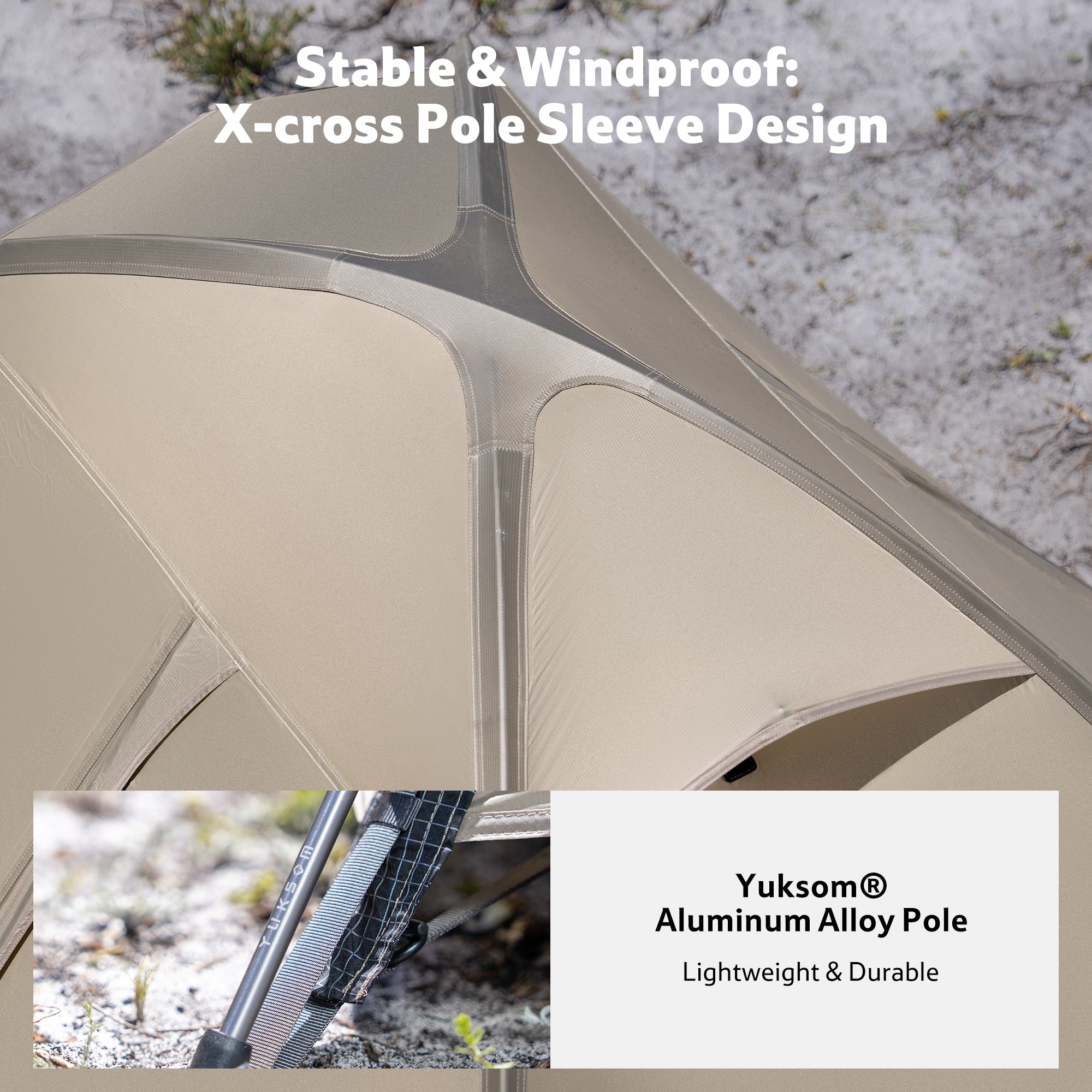 Naturehike Giling PRO tente 1 personne 4 saisons
