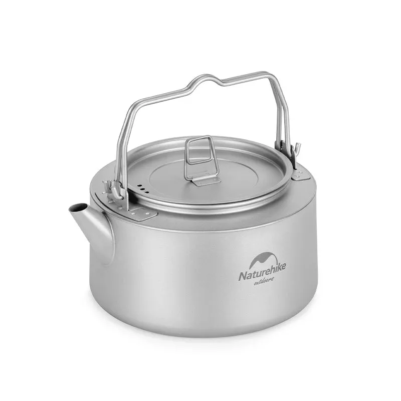 Naturehike Lotte bouilloire camping titane 0,8 L noire