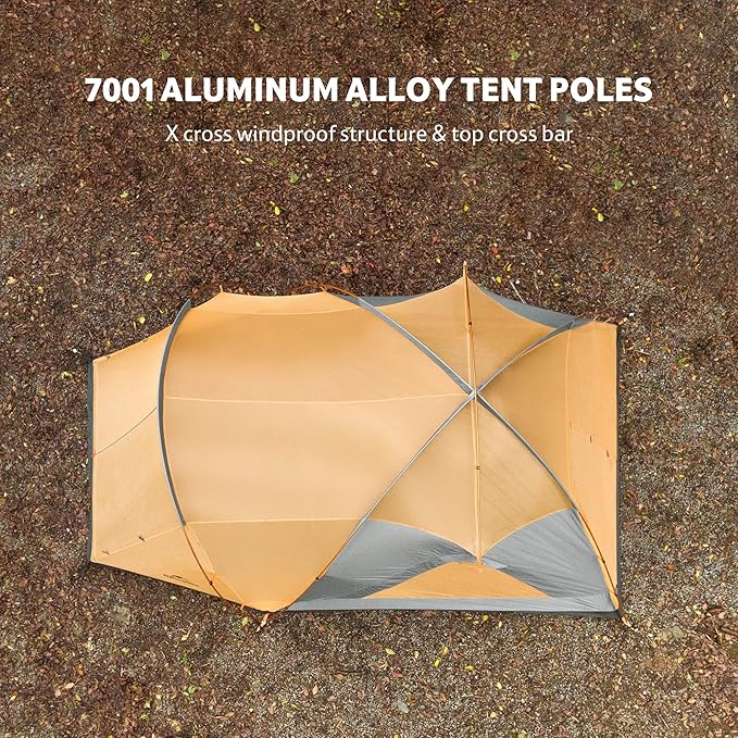 Naturehike KOTA Tente Camping 8 Places PU3000 8 Personnes