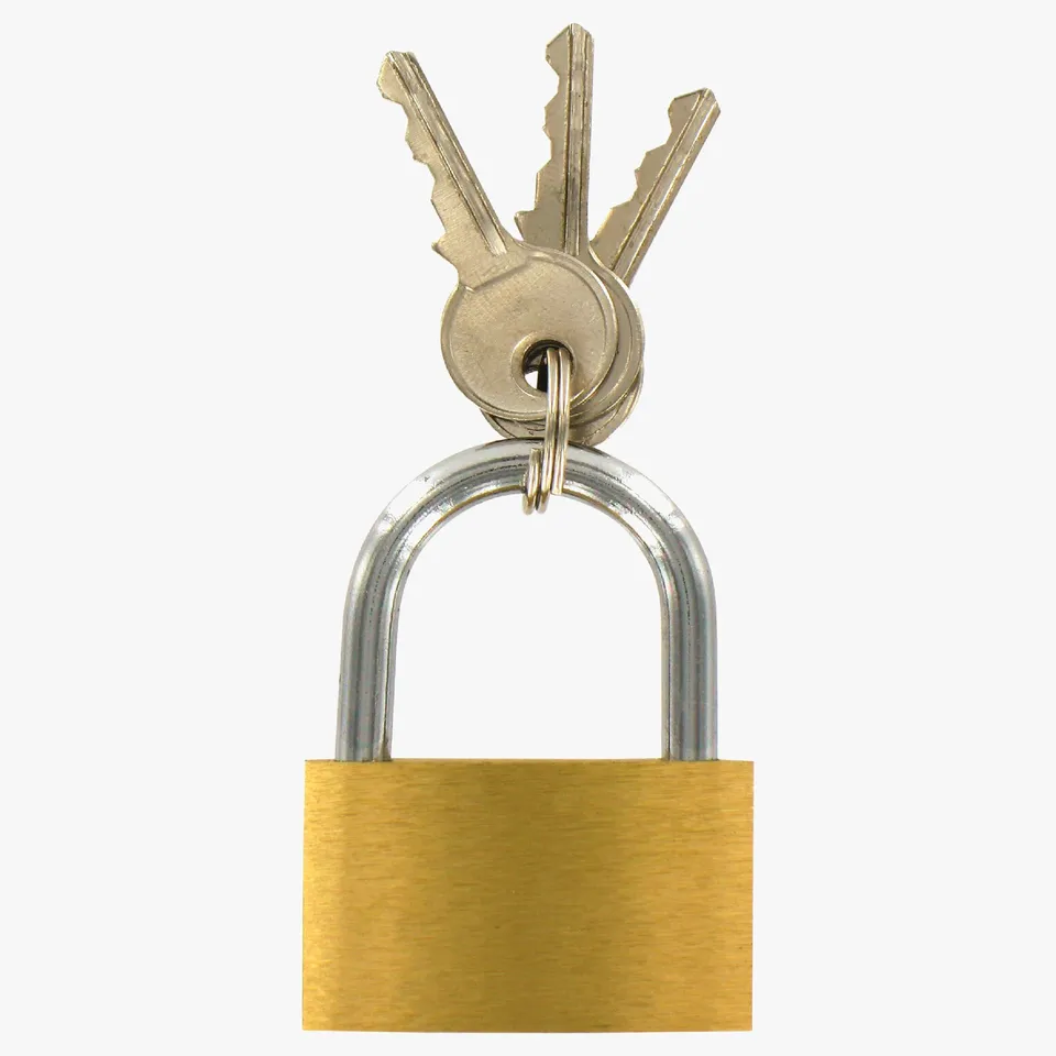 Highlander Brass cadenas laiton voyage