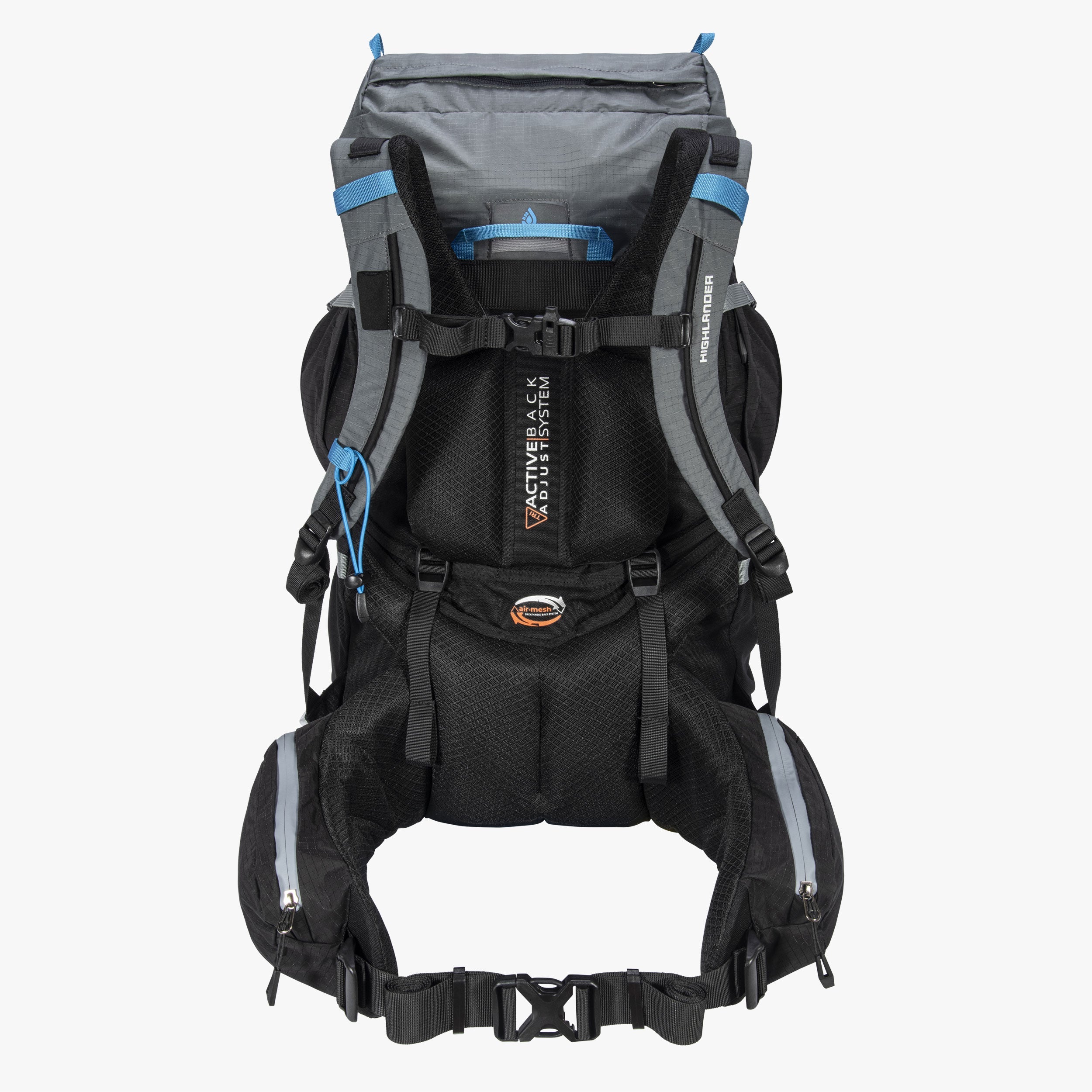 Highlander Novar sac à dos 50+5 L gris foncé trekking
