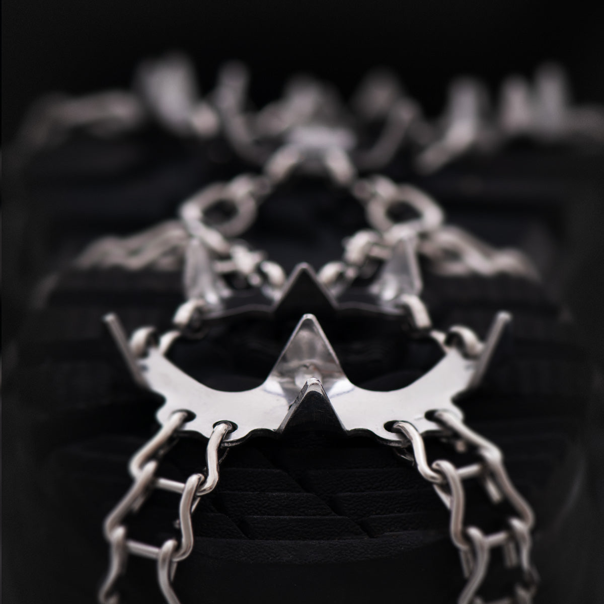 Naturehike Crampons glace 19 pointes acier taille M
