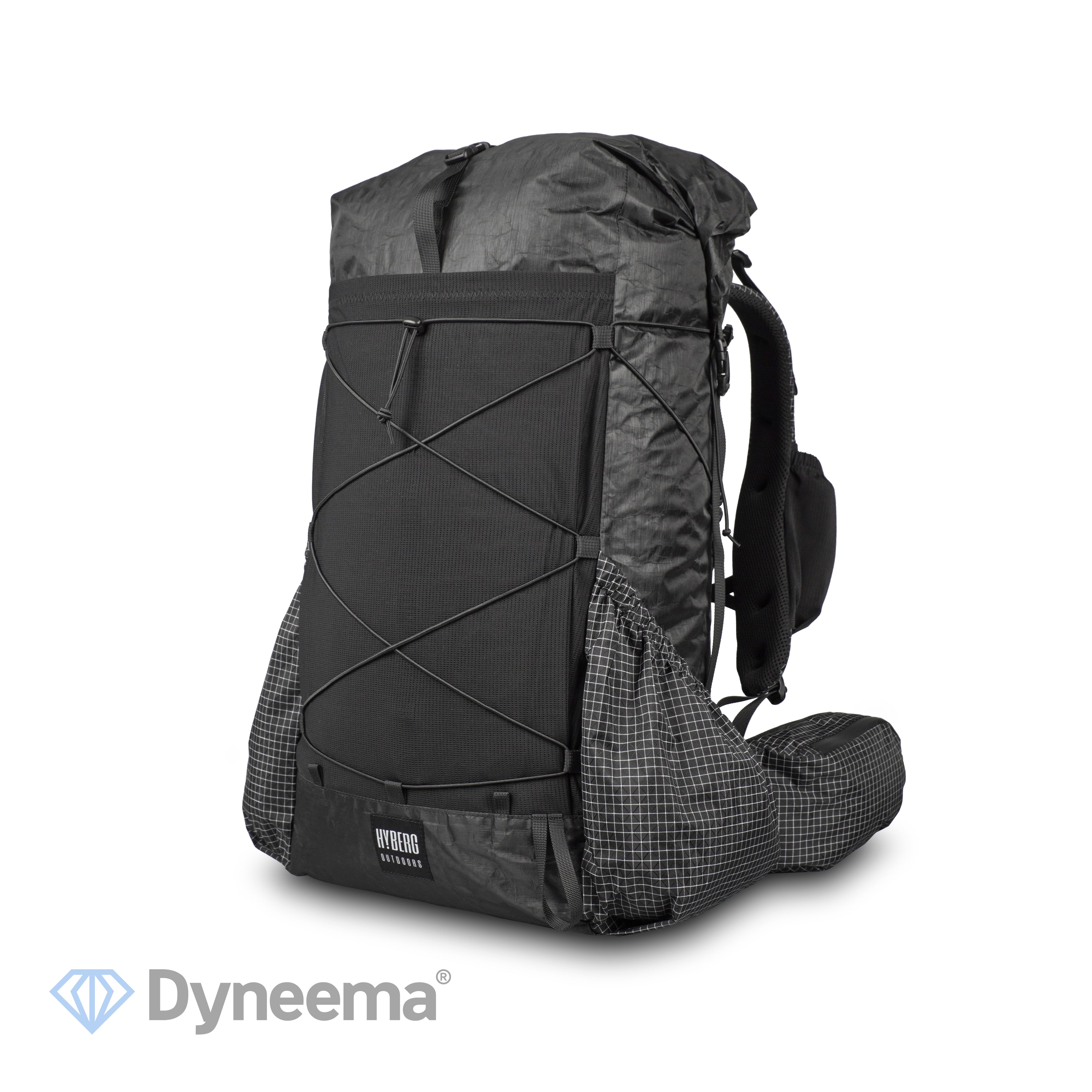 Hyberg Attila Lite 50L Sac à Dos Dyneema Noir Taille M