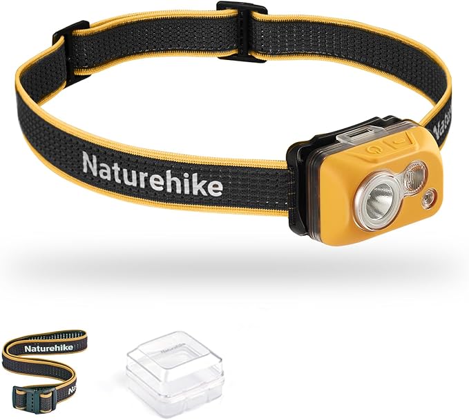 Naturehike lampe frontale LED 300 lm jaune étanche IP68