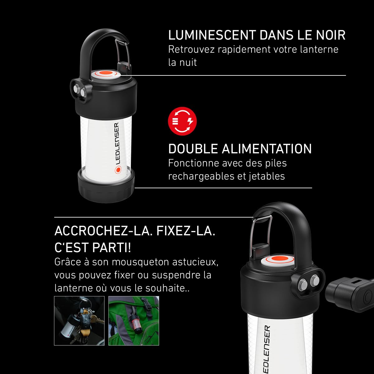 Ledlenser ML4 Warm Light lanterne LED 300 lm 40 h