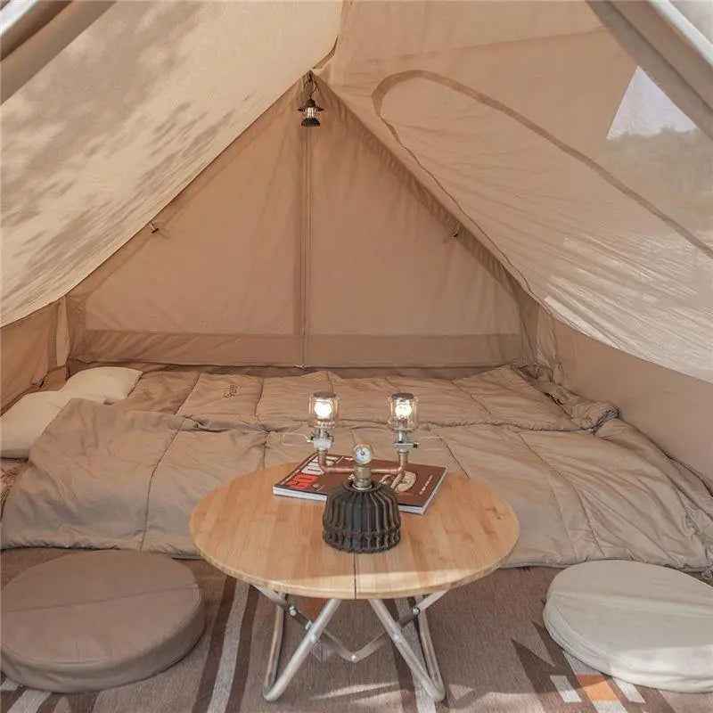 Naturehike GEN 4.8 tente glamping 2 places beige coton