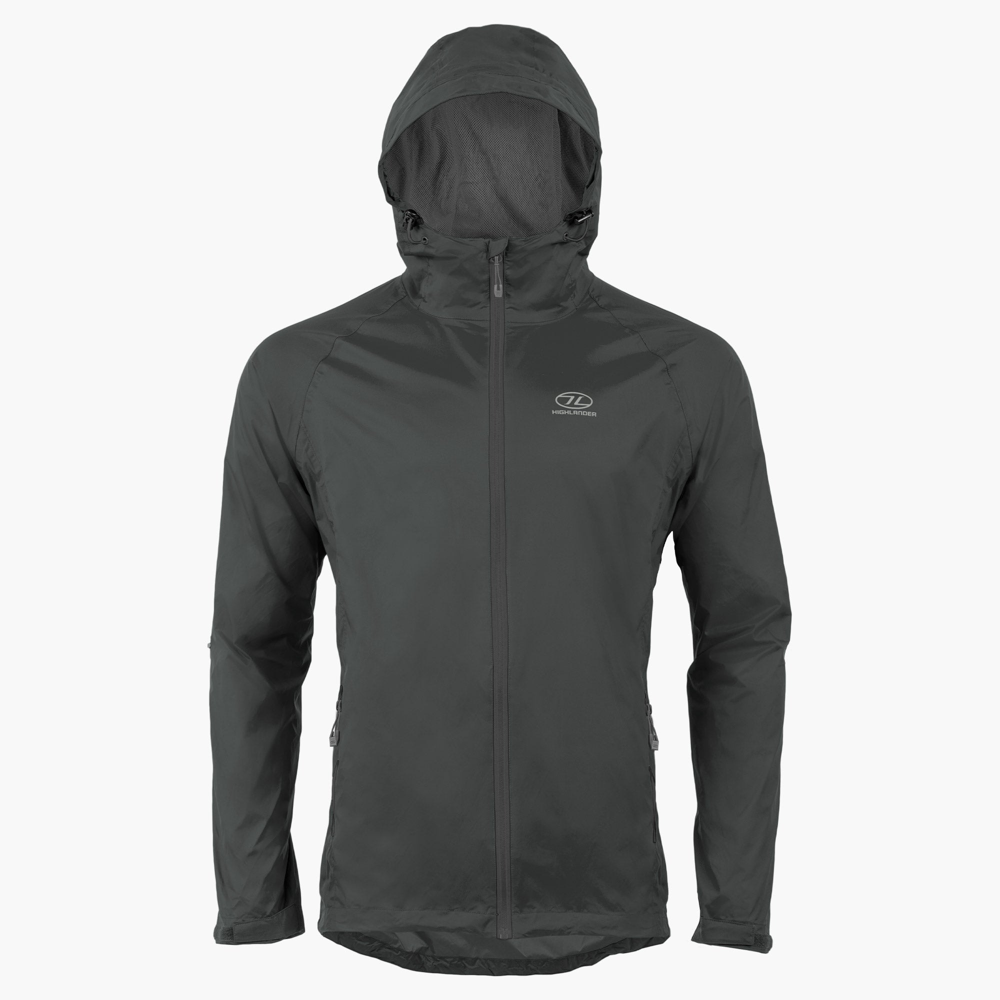 Highlander Stow & Go veste imperméable homme noir pliable