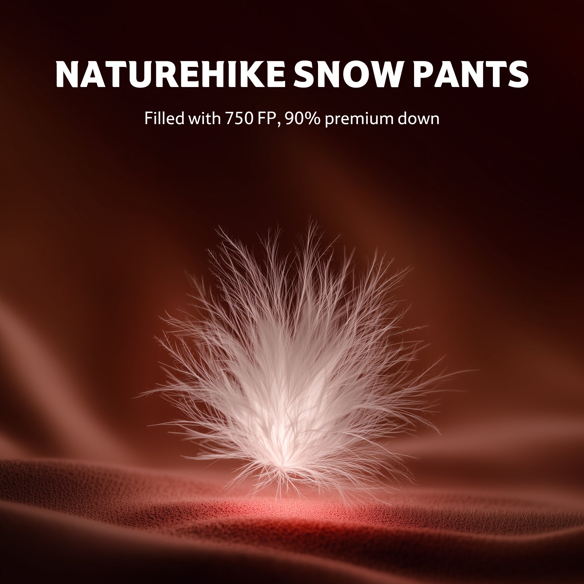 Naturehike DW-280 pantalon thermique duvet taille L