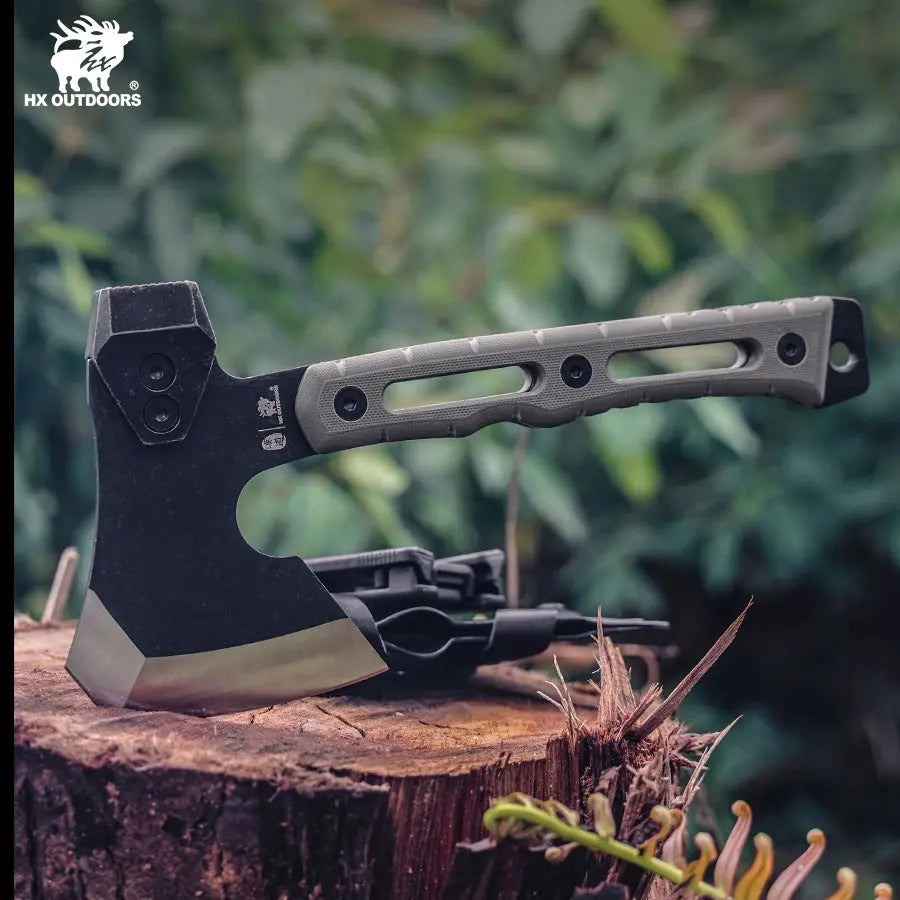 HX MINI IRONSIDE Hachette camping 260 mm G10 vert