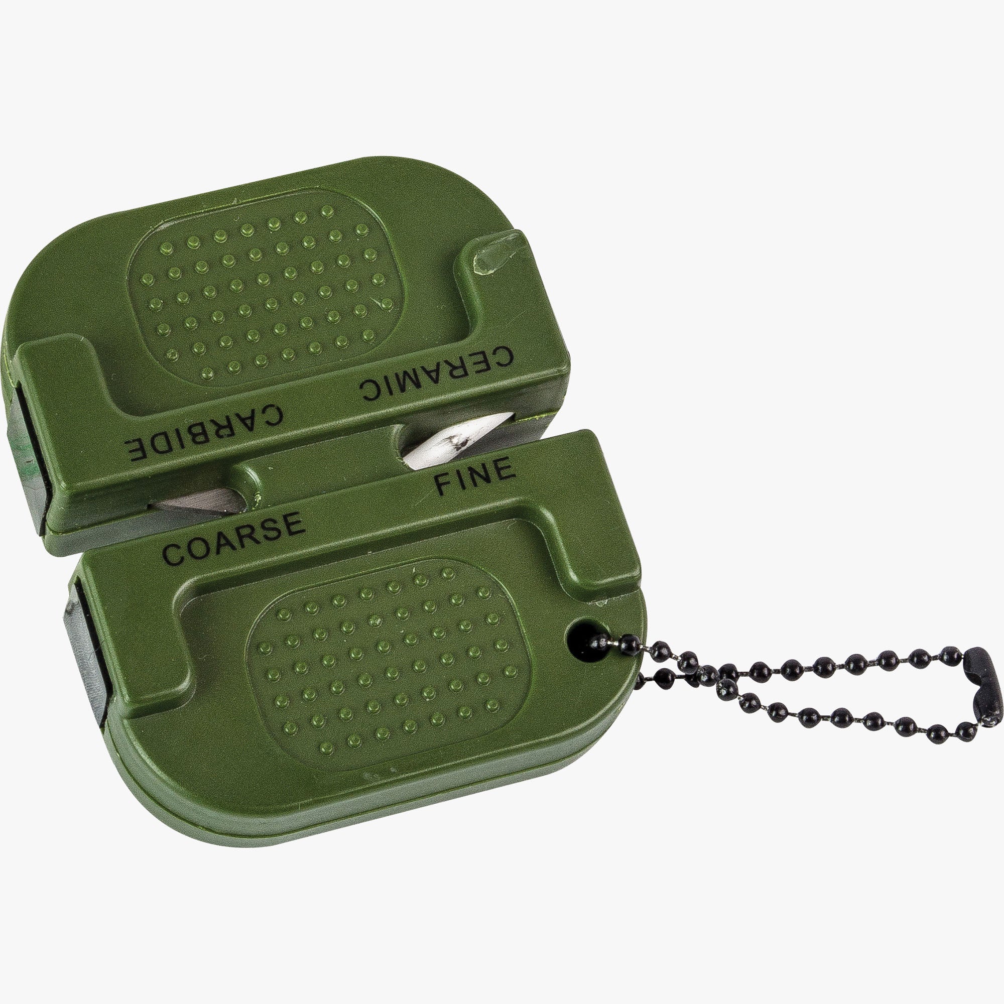 Highlander Survival Bushcraft affûteur couteau poche olive