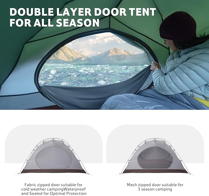 Naturehike Cloud River Pro tente camping 2 places 4 saisons