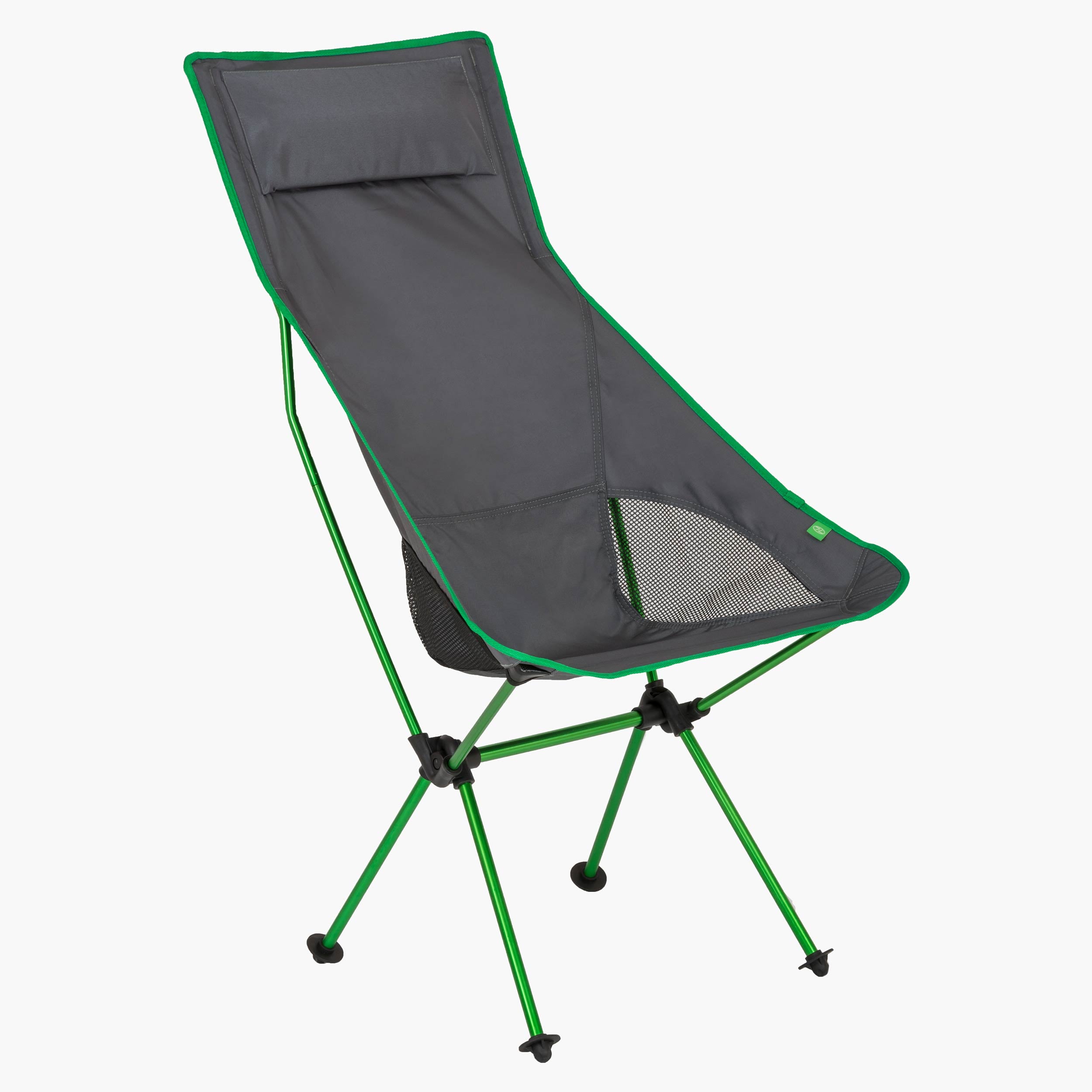 Highlander Ayr chaise camping pliante alu 1,3 kg appui-tête