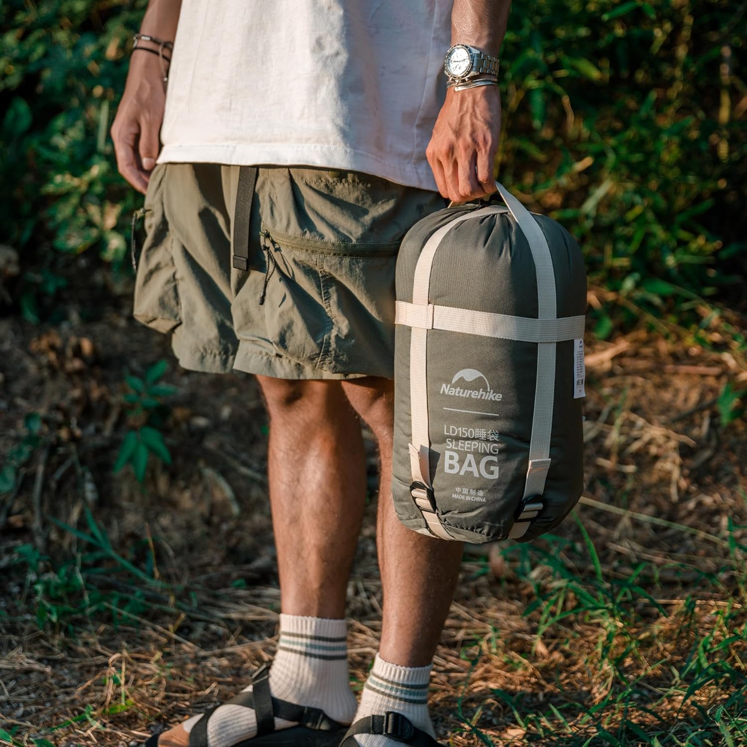 Naturehike LD350 sac de couchage 4 saisons vert foncé