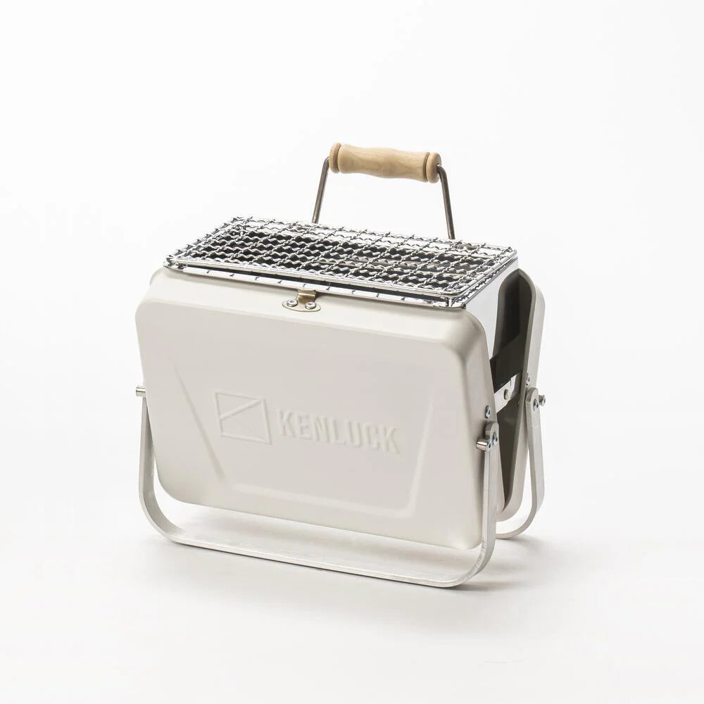 Highlander Kenluck Mini Grill barbecue charbon 750 g rouge