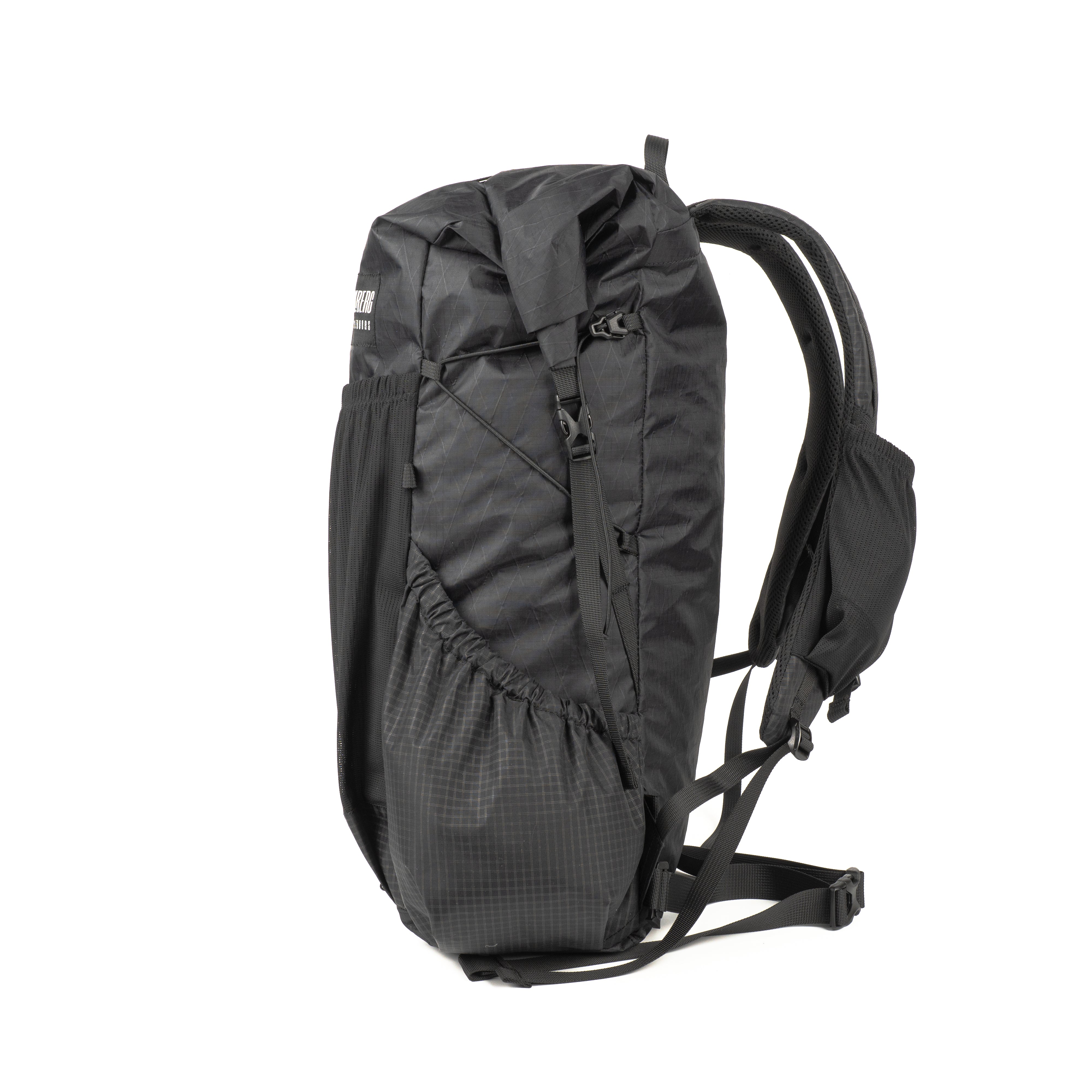 Hyberg Bandit sac à dos 40 L X-Pack noir 480 g roll-top