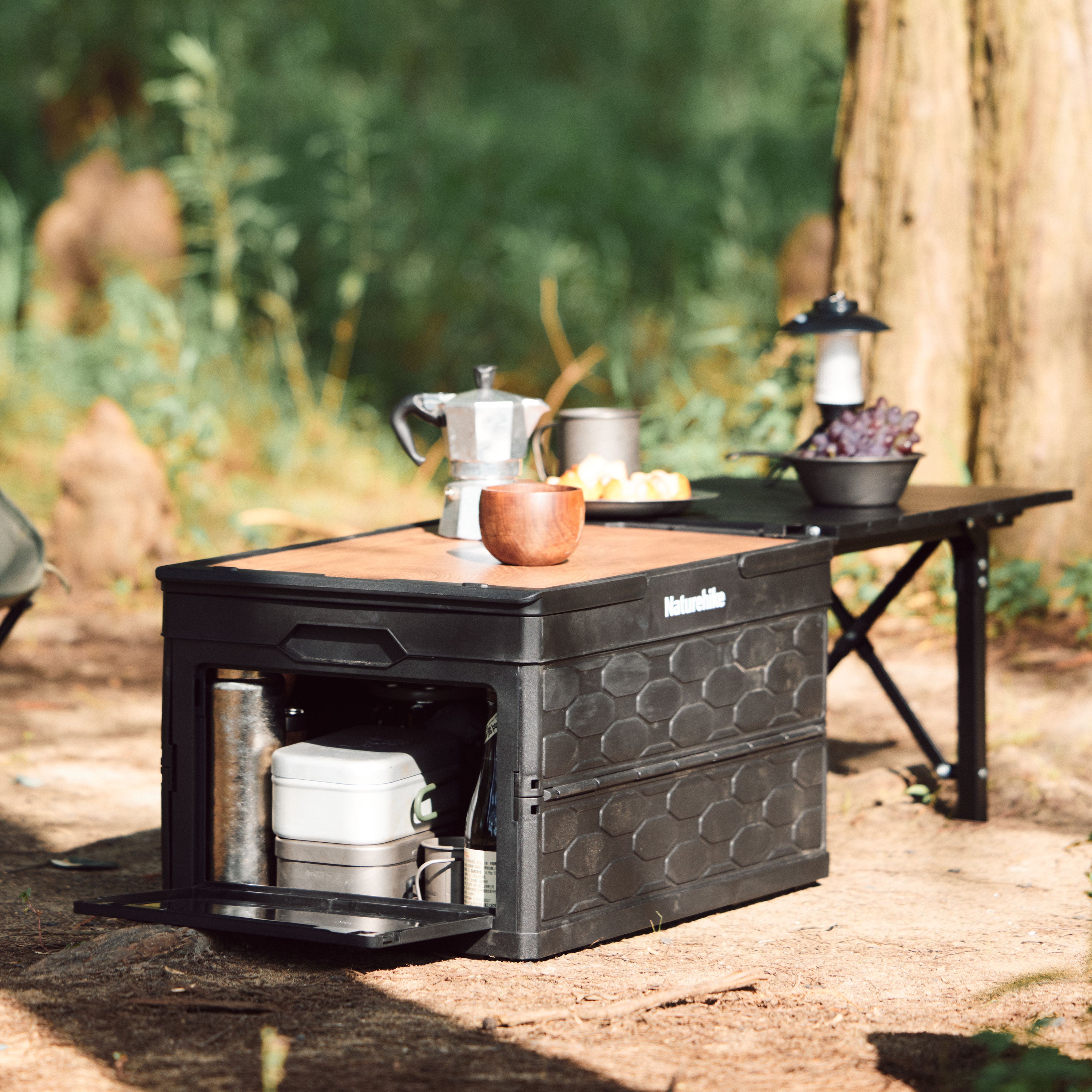 Naturehike Lispace table de camping pliante 50L alu