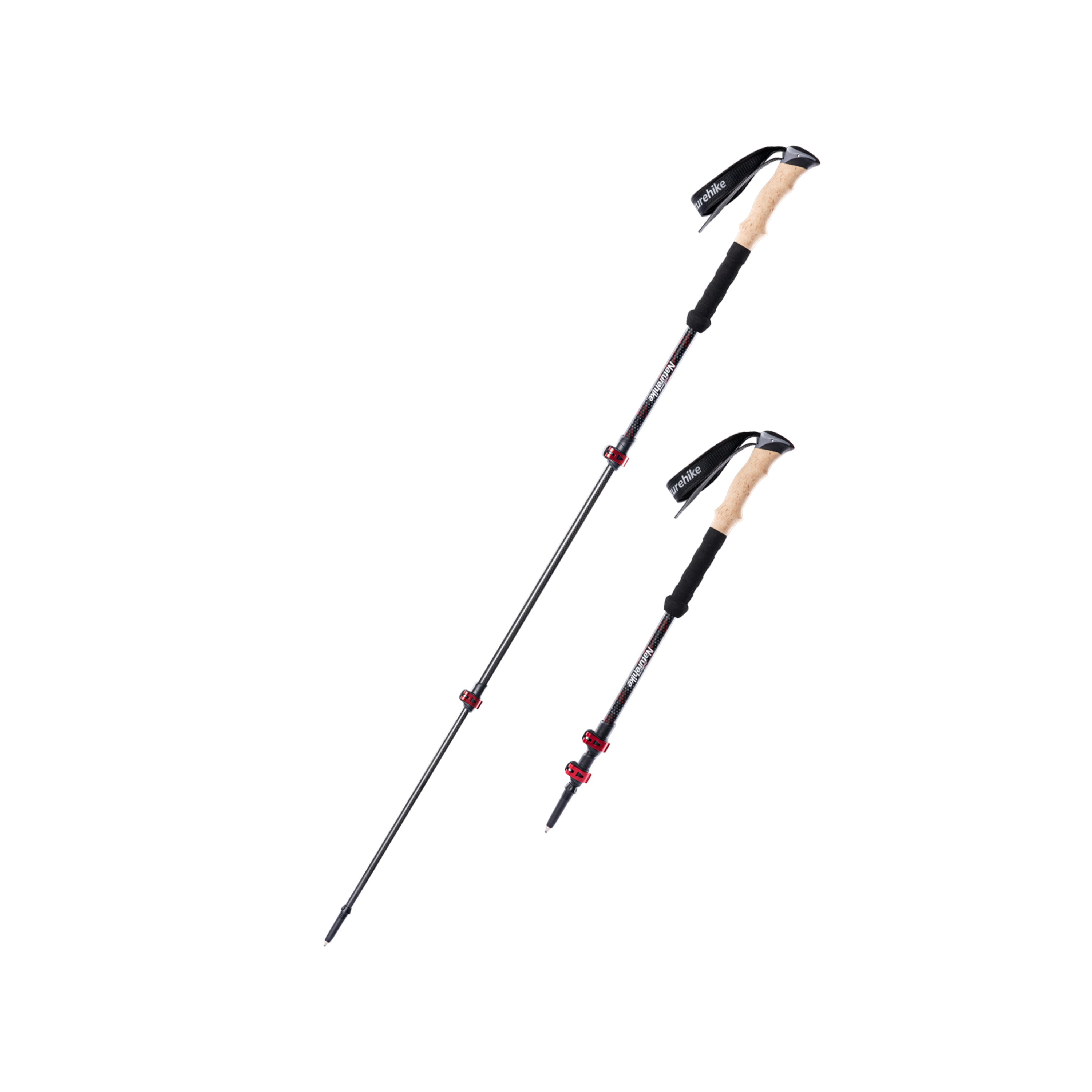 Naturehike Far Wind bâton trekking carbone lot de 2