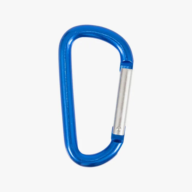 Highlander Karabiner 8mm mousqueton bleu