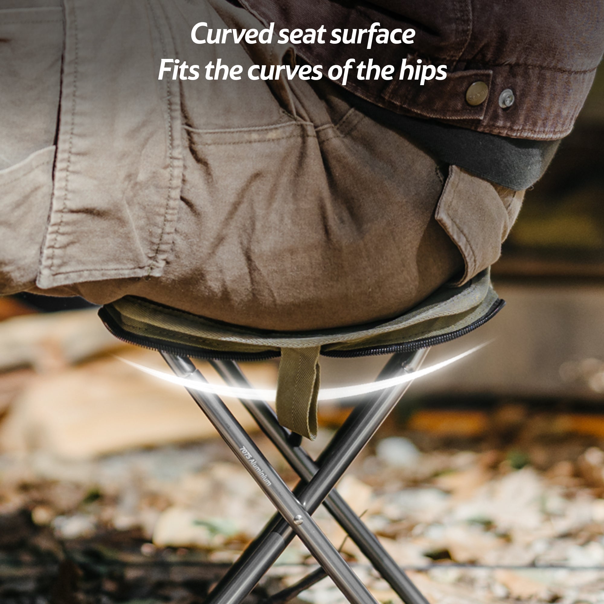 Naturehike PeakLite XL01 tabouret pliant vert 325 g
