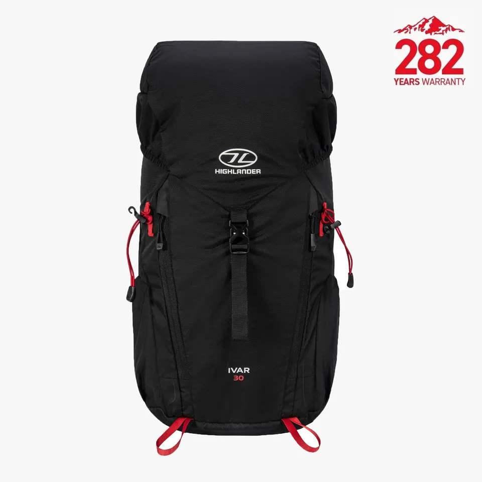 Highlander Ivar sac à dos 30 L noir randonnée