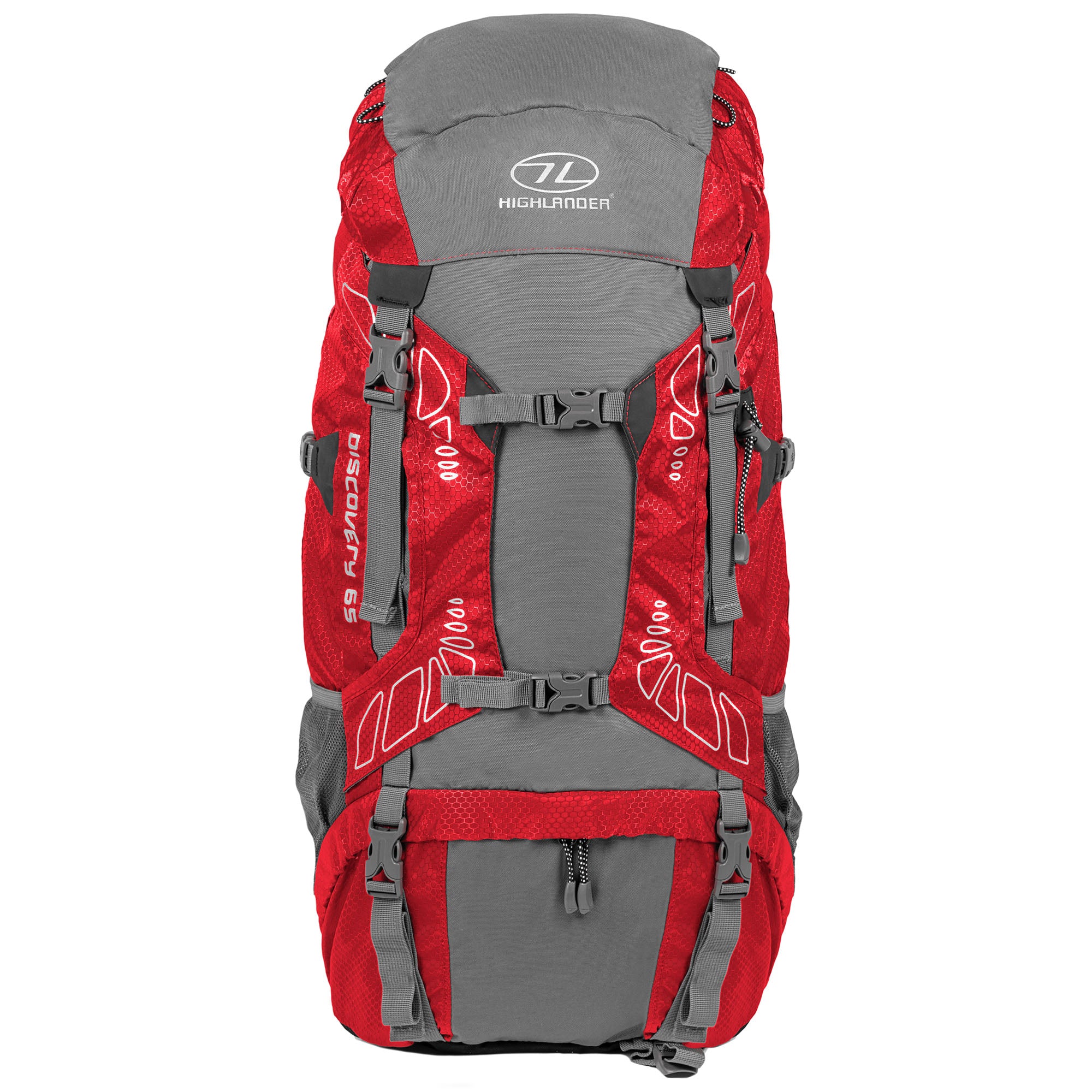 Highlander Discovery 65L sac à dos noir trekking