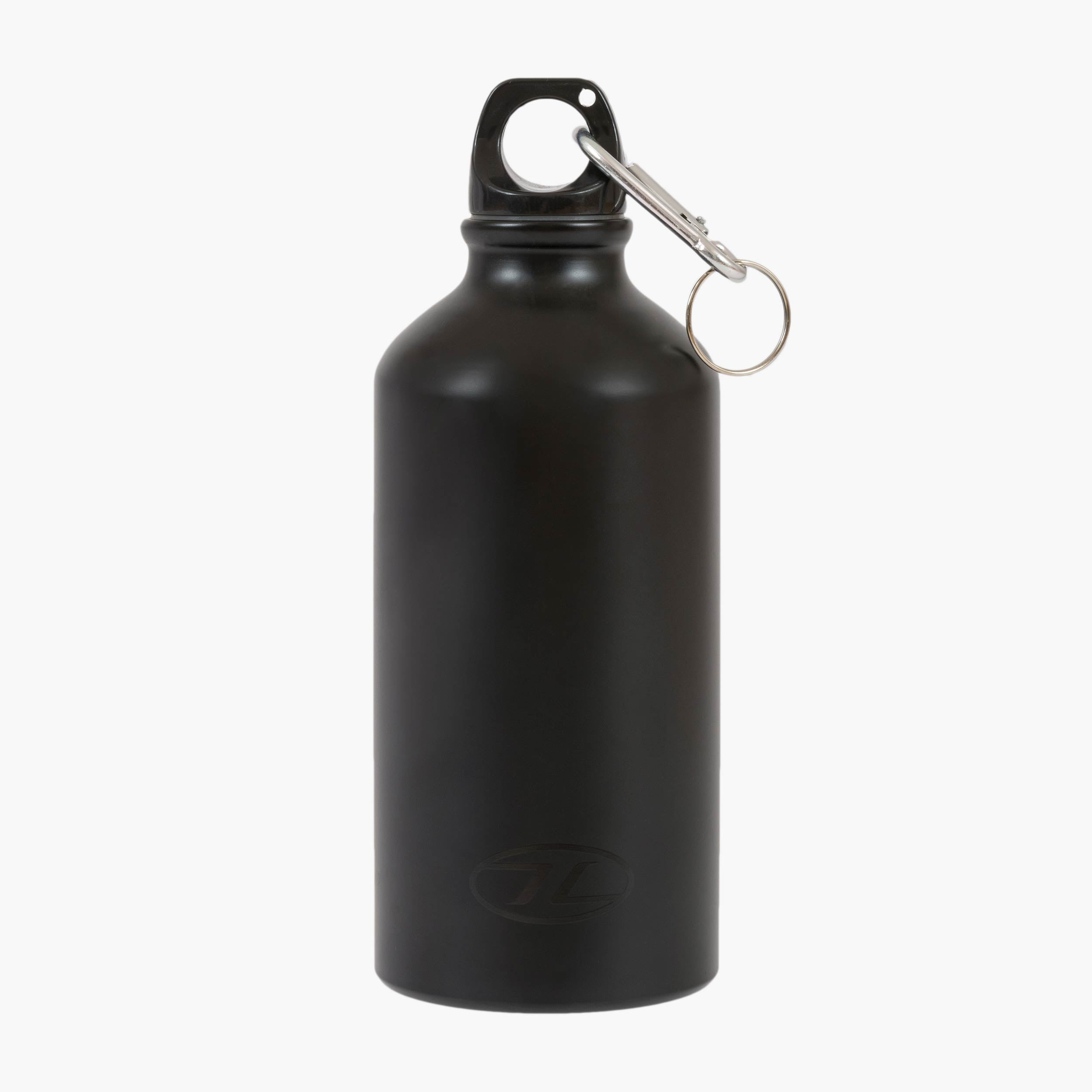 Highlander Camping Accessories Gourde Aluminium 500ml Noire sans BPA