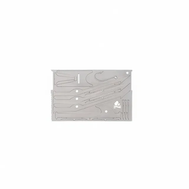 Bushcraft Essentials JV Survival Card carte survie pêche