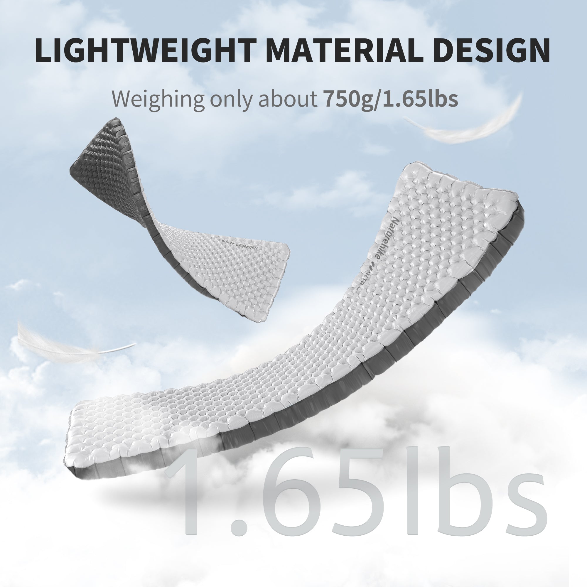 Naturehike TuYe R6.5 matelas gonflable hiver 1 personne