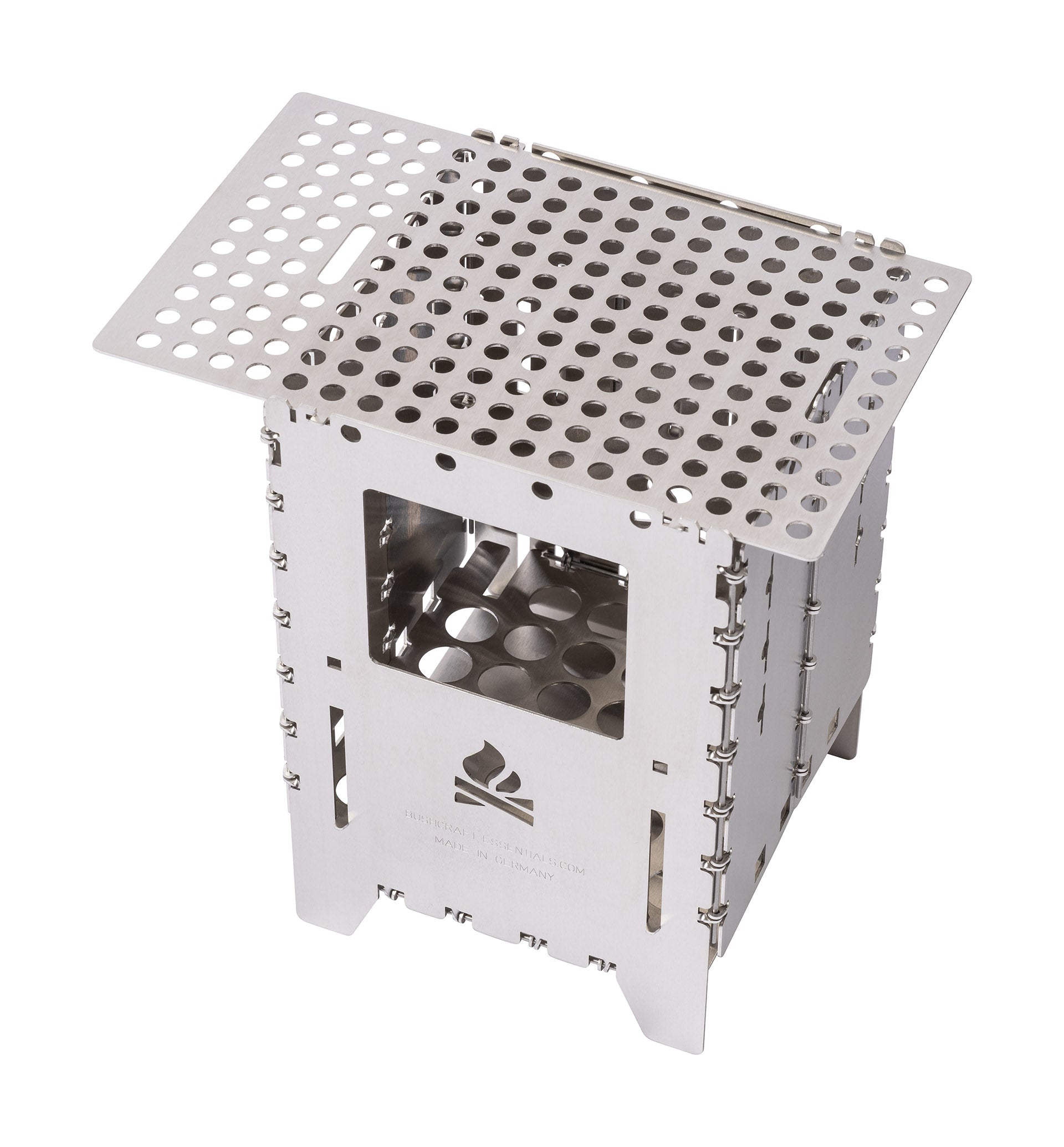 Bushcraft Essentials Bushbox XL plaque grill inox 127 g
