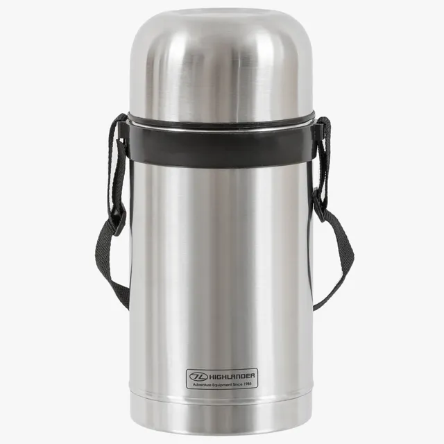 Highlander Duro boite isotherme inox 1L argent