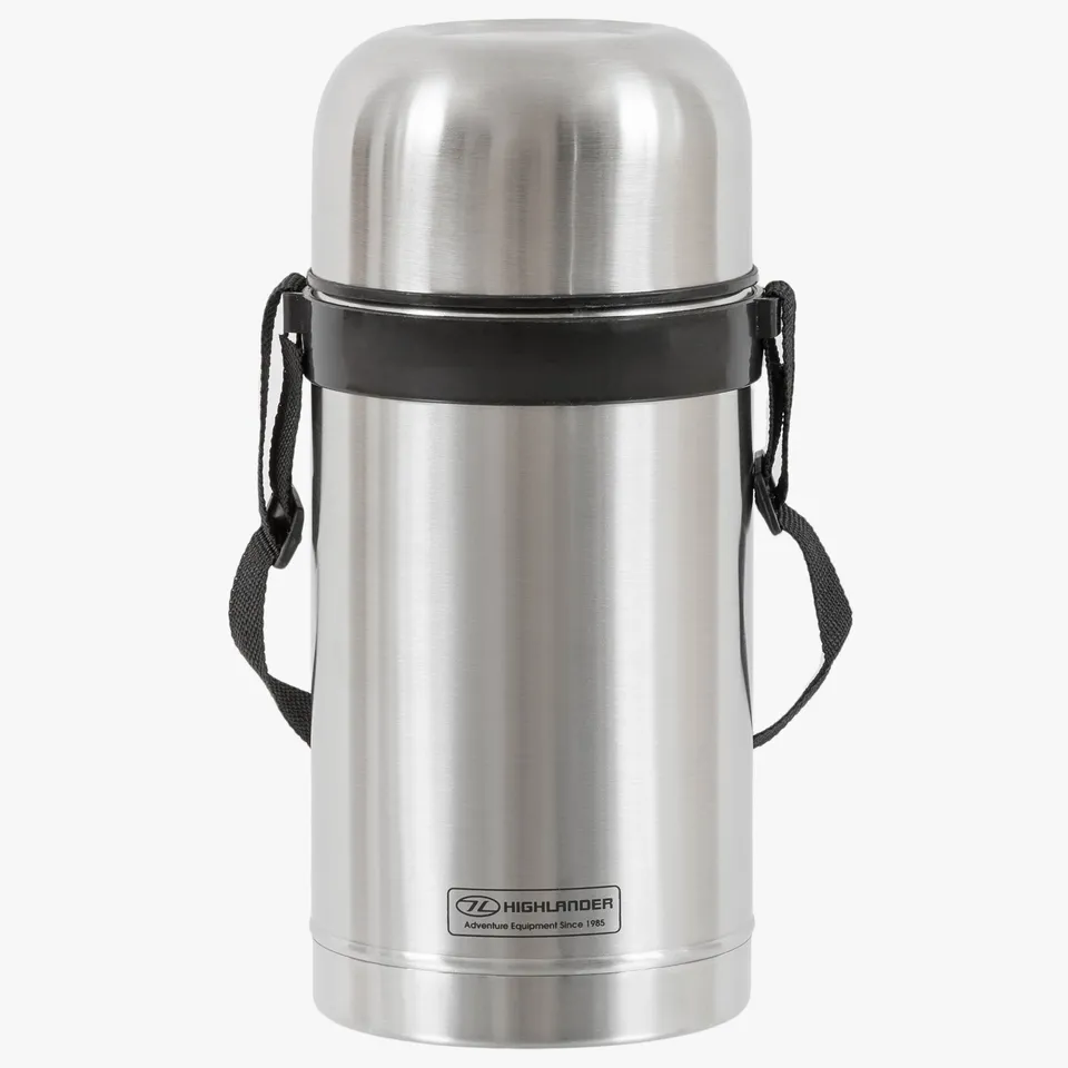 Highlander Duro boite isotherme inox 1L argent