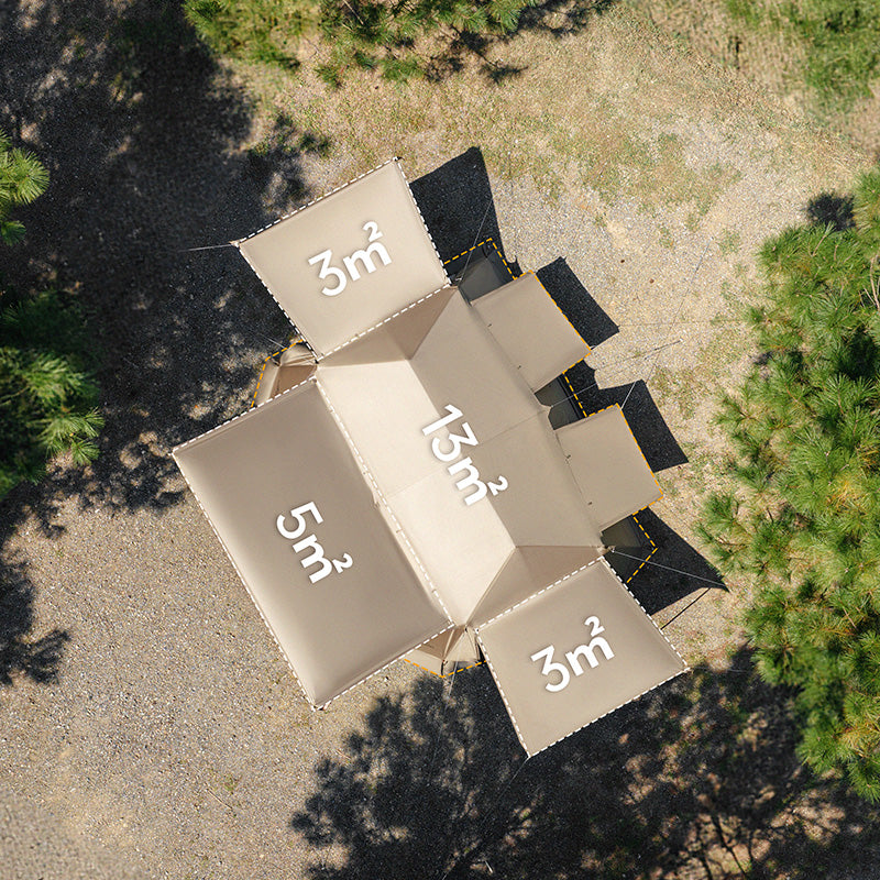 Naturehike Village 13 PRO tente cabine 6 personnes 13m²