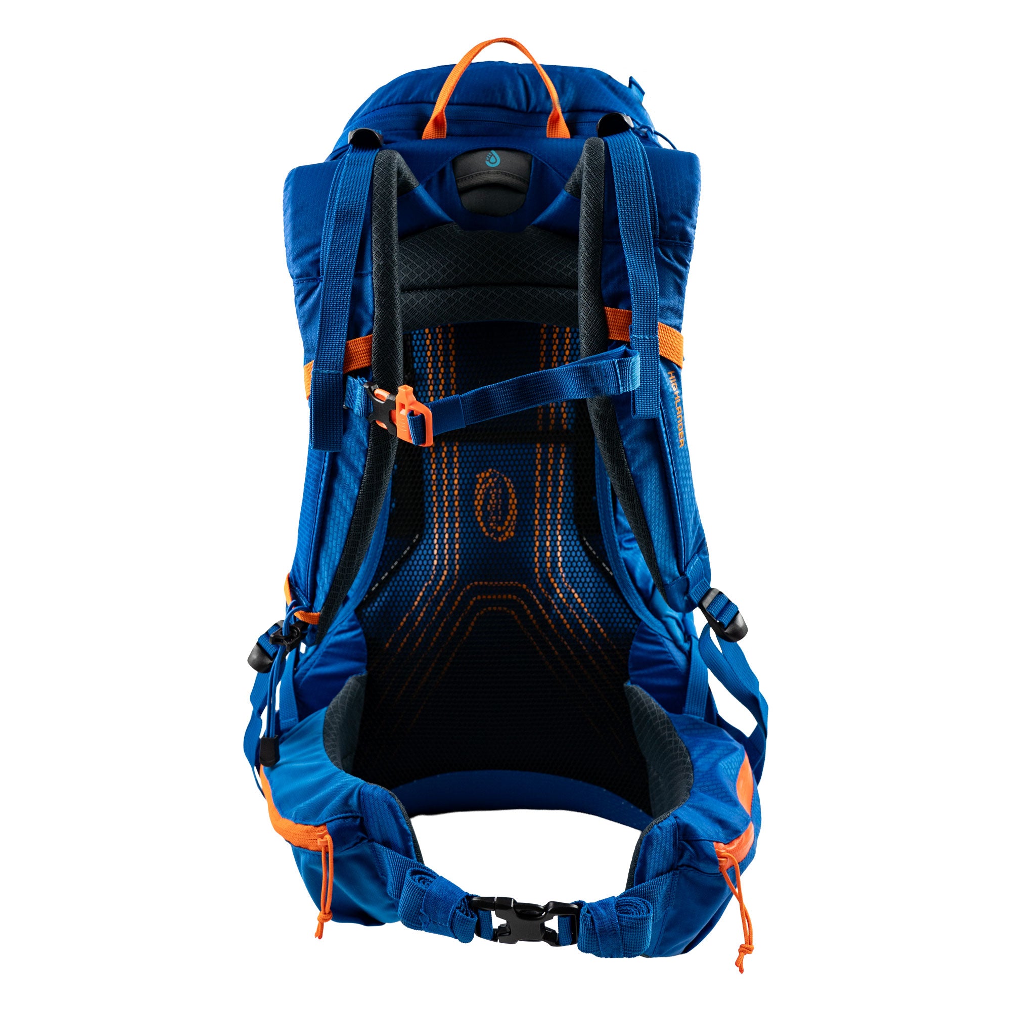 Highlander Vega Sac à Dos 40L Graphite Trek Léger Ventilé Homme