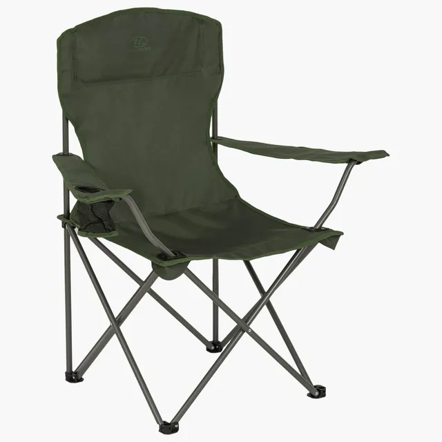 Highlander Edinburgh Chaise Camping Bleu Marine 2,4 kg