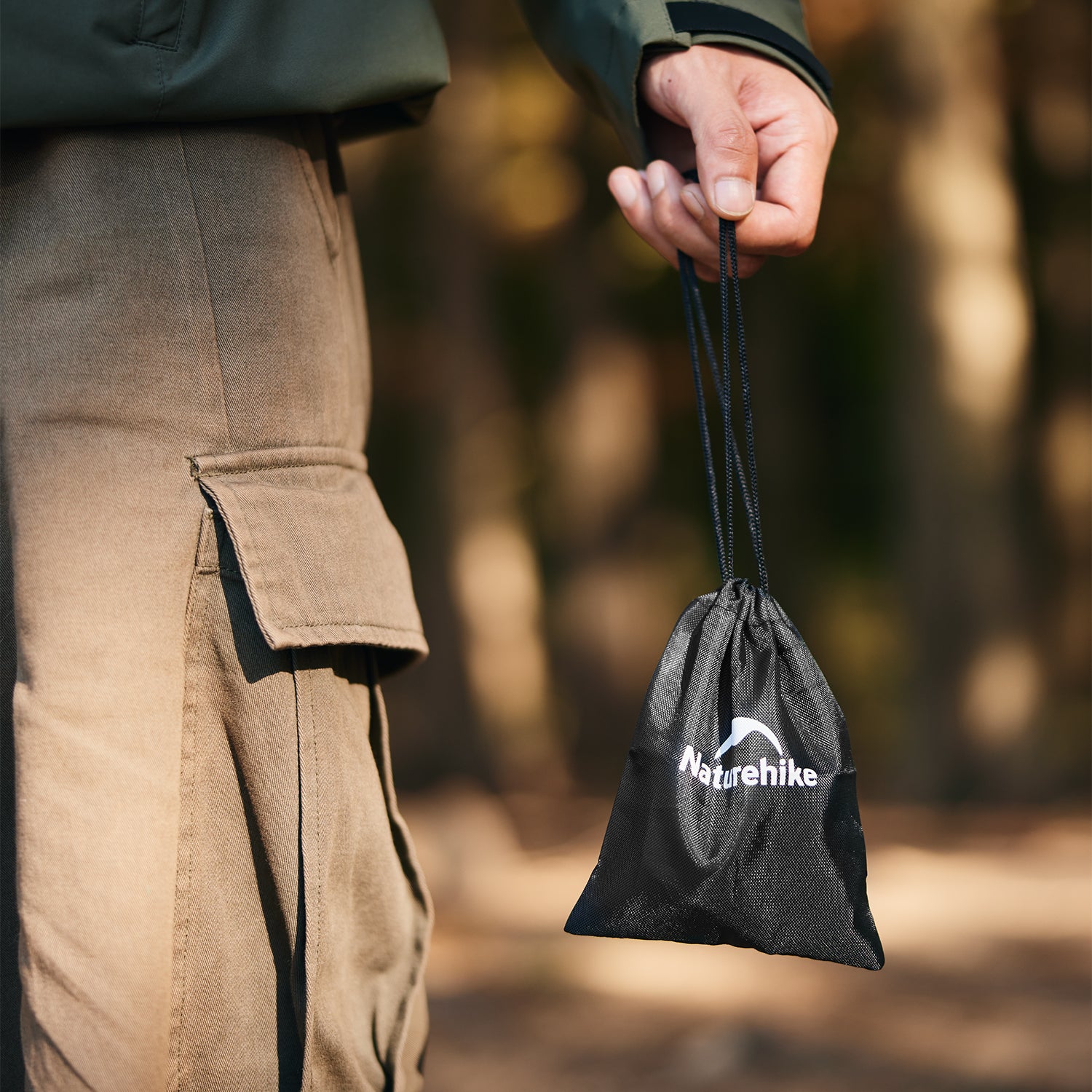 Naturehike mini pompe à air Gris Avoine lampe 1600 mAh