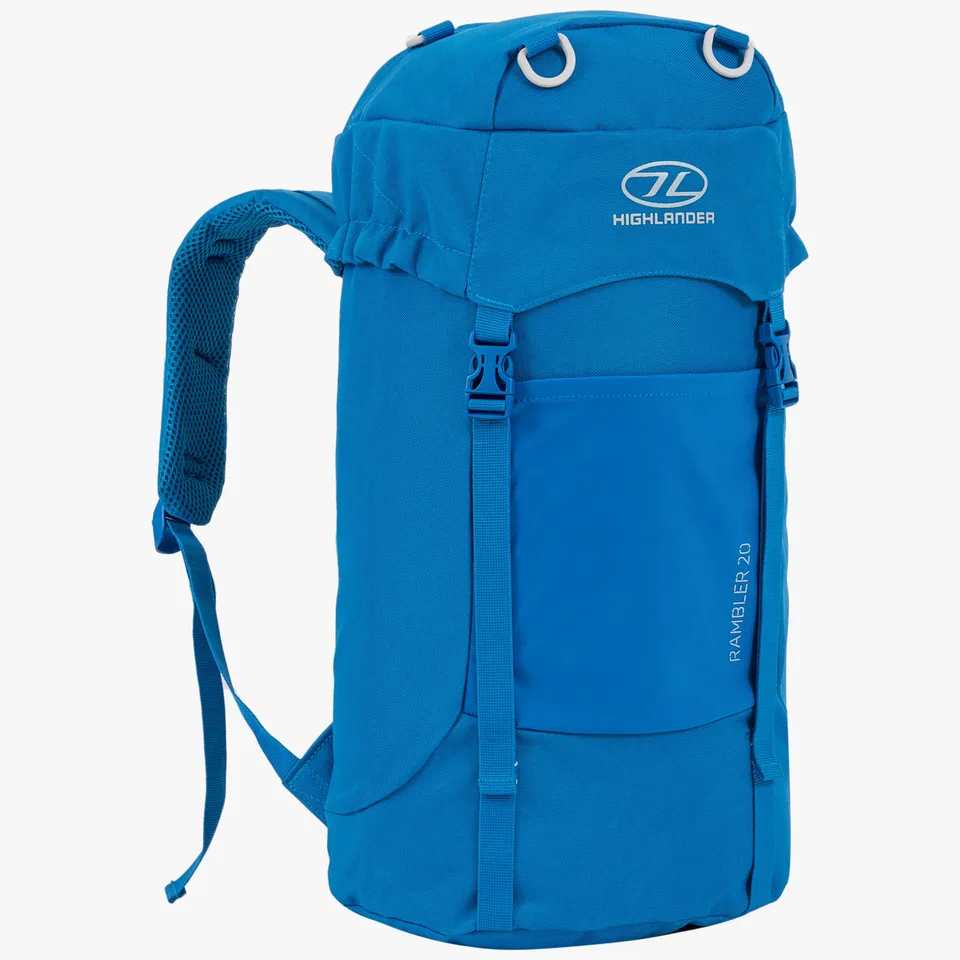 Highlander Rambler sac à dos 20L bleu déperlant 0,5 kg