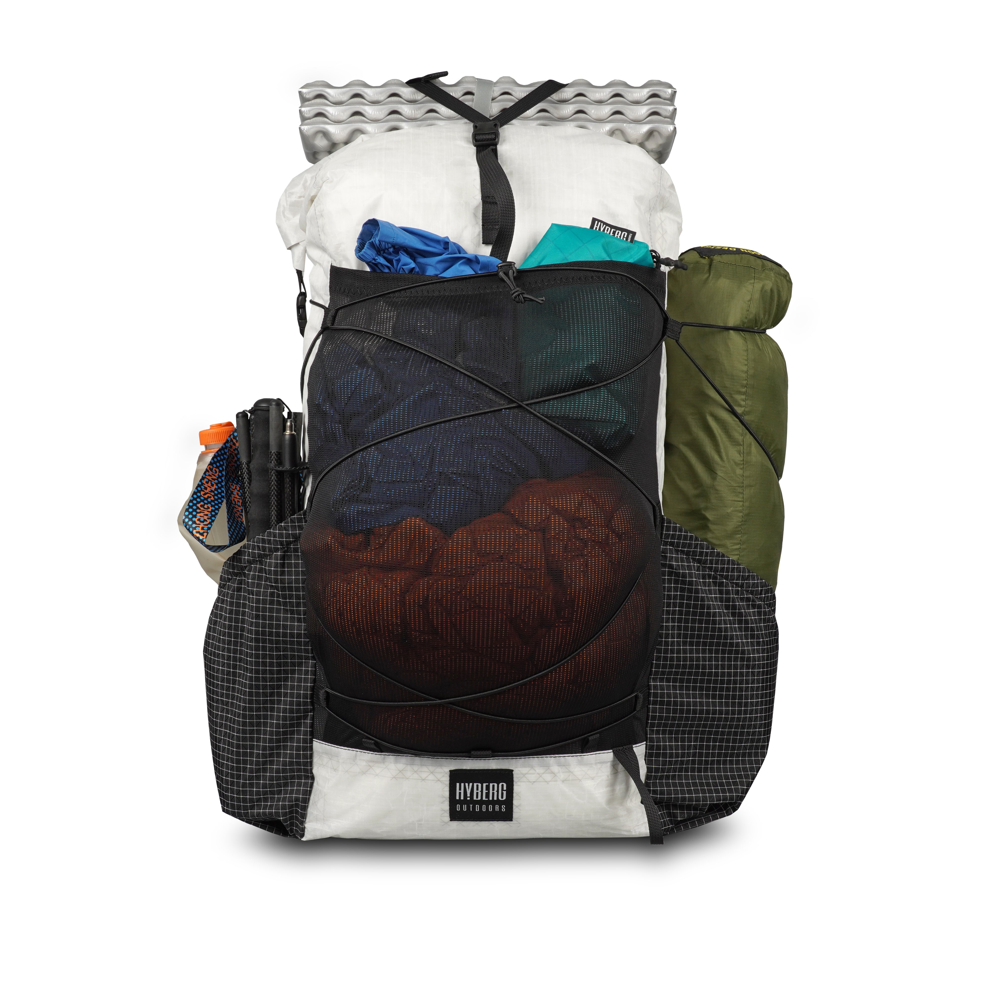 Hyberg Attila Lite 50L Sac à Dos Dyneema Noir Taille M
