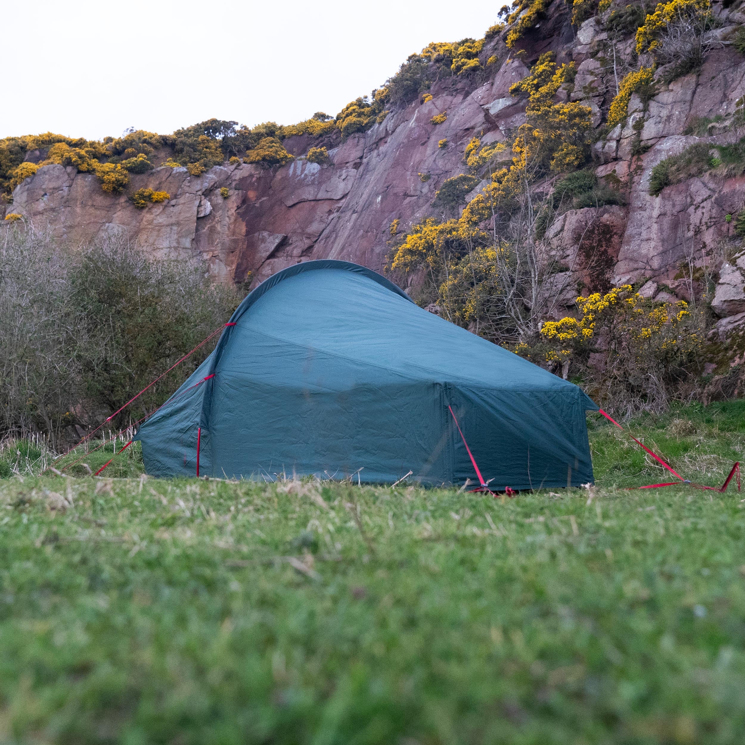 Highlander Refuge Tente 1 Personne Vert Pin 4000mm Alu