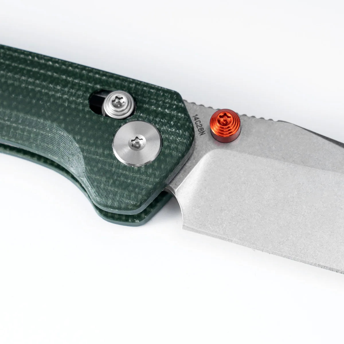 HX Cool Kid ZD-123CS couteau pliant micarta vert