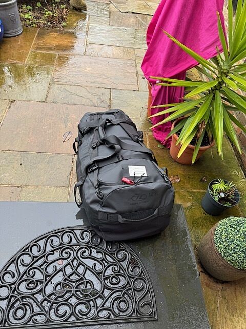 Highlander Hauler 30L sac de voyage noir 30 litres