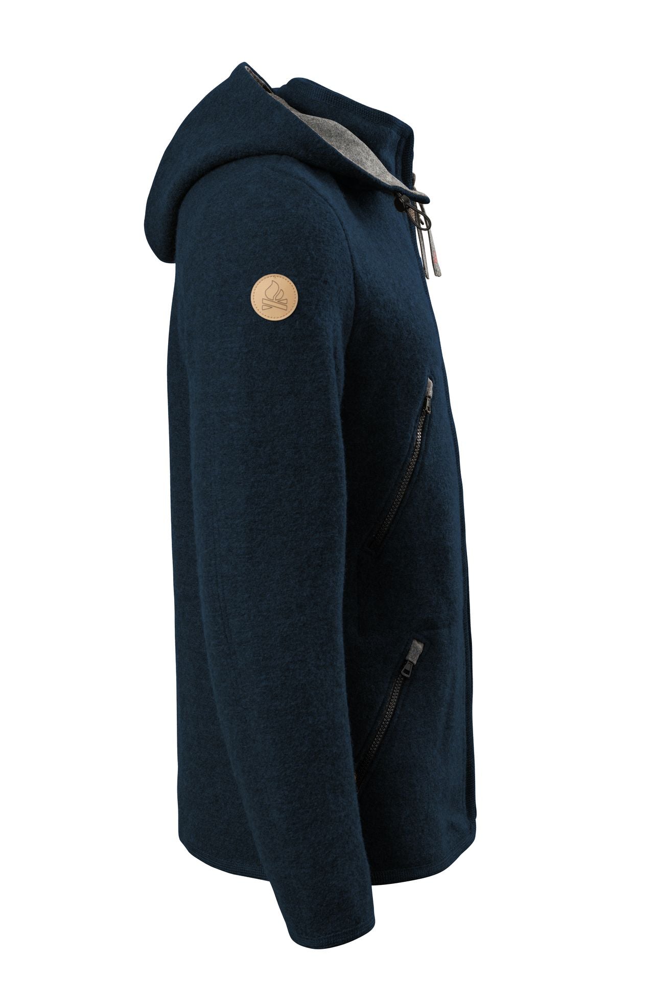 Bushcraft Essentials Wool Essentials veste laine bleu M