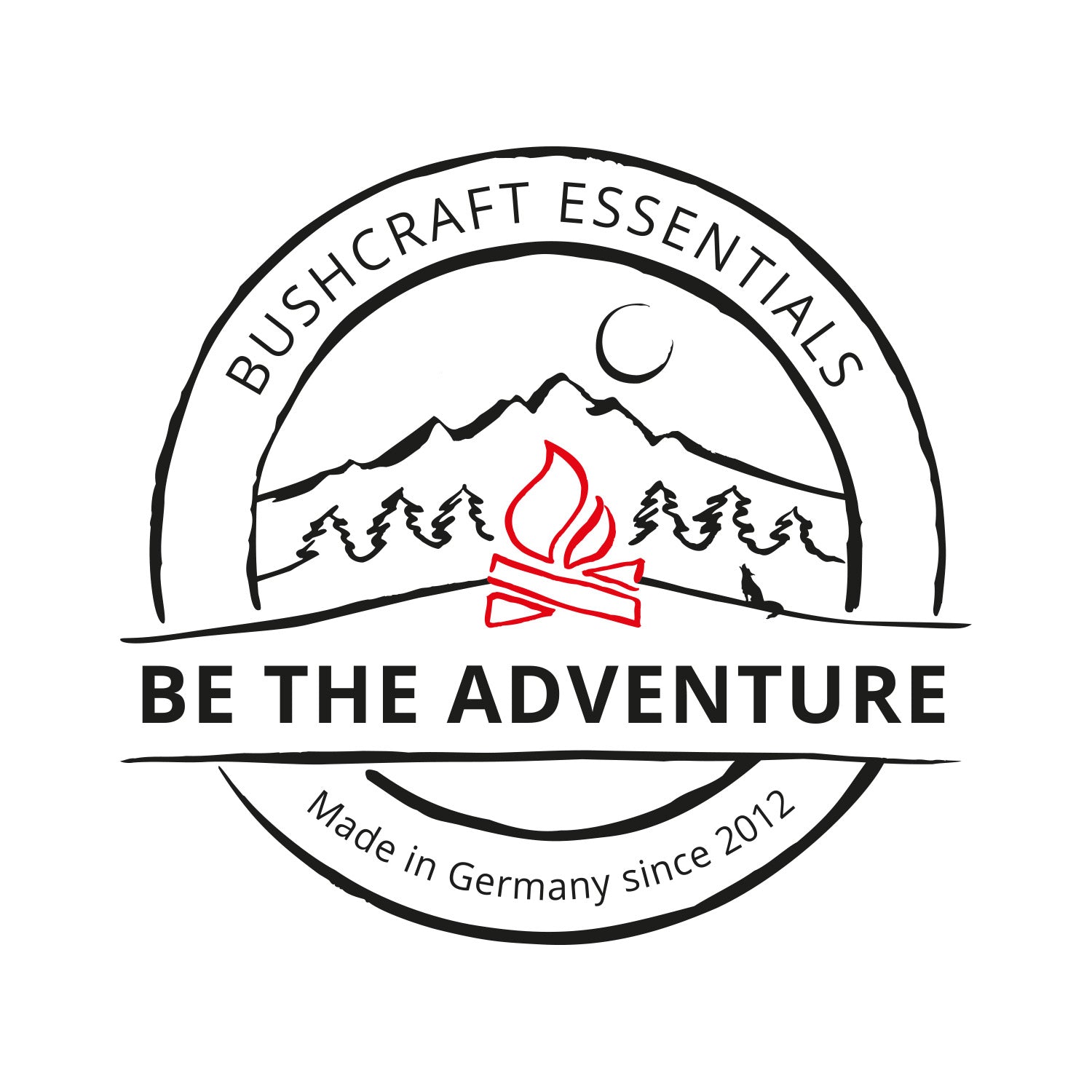 Bushcraft Essentials BE THE ADVENTURE t-shirt femme S Noir